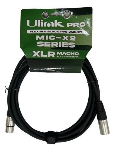 Cable De Audio Xlr Macho Hembra De 3 Mts Ul-mic-x2003 4