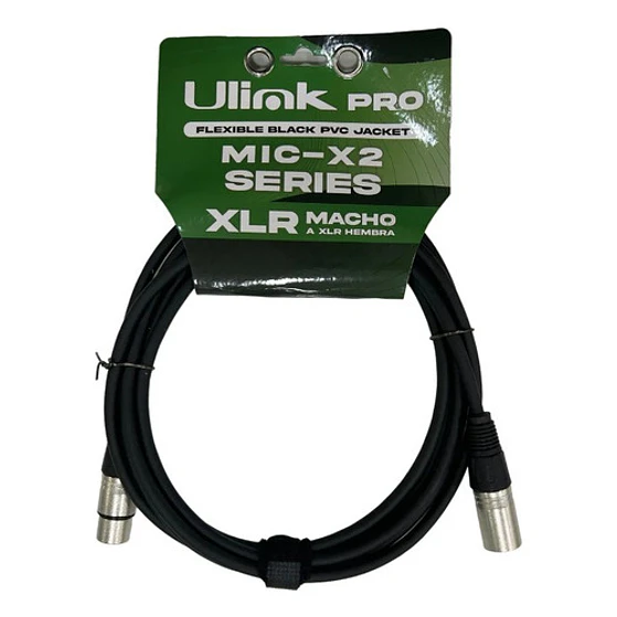 Cable De Audio Xlr Macho Hembra De 3 Mts Ul-mic-x2003 4