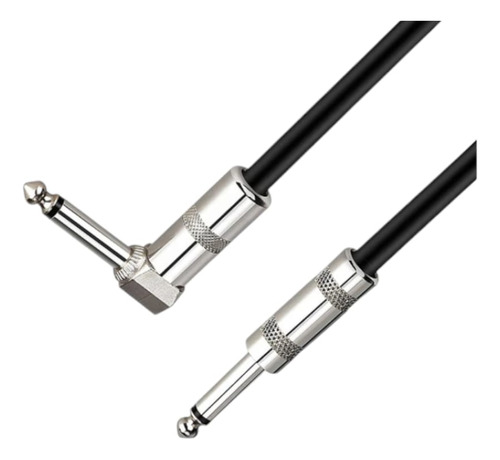 Cable De Audio 6.3mm Con Conector En L - 6 Metros 1