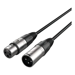 Cable De Audio Xlr Macho Hembra De 3 Mts Ul-mic-x2003