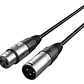 Cable De Audio Xlr Macho Hembra De 3 Mts Ul-mic-x2003 - Miniatura 1