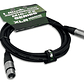 Cable De Audio Xlr Macho Hembra De 3 Mts Ul-mic-x2003 - Miniatura 2
