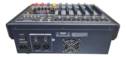 Power Mixer /mezclador Con Potencia 6 Canales Mivic 2