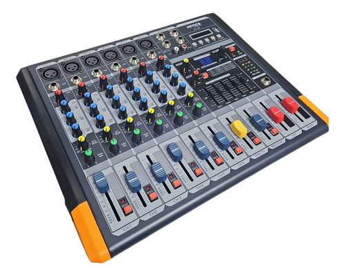 Power Mixer /mezclador Con Potencia 6 Canales Mivic 3