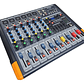 Power Mixer /mezclador Con Potencia 6 Canales Mivic - Miniatura 3