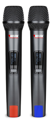 Micrófono Doble Inalámbrico Novik Unk 330 Uhf 3