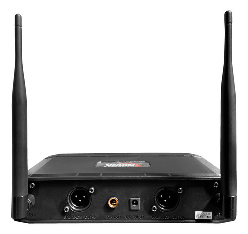 Micrófono Doble Inalámbrico Novik Unk 330 Uhf 8
