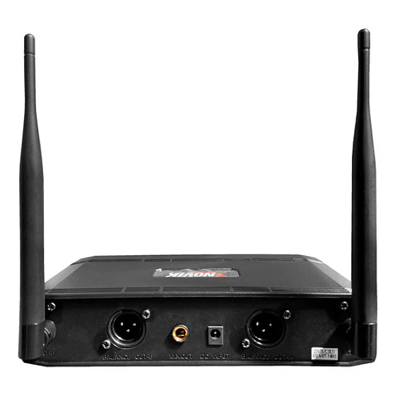 Micrófono Doble Inalámbrico Novik Unk 330 Uhf 8