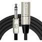 Cable 6,3 Trs A Xlr Macho 2mts. Kirlin - Miniatura 1