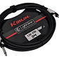 Cable Instrumento Plug A Plug Negro Kirlin Lgi 201 3mts - Miniatura 3