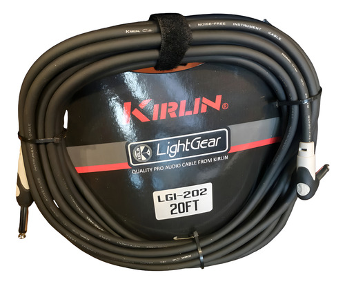Cable De Instrumento 6 Metros Lgi2026m Bk Kirlin Musicstore 4