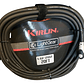 Cable De Instrumento 6 Metros Lgi2026m Bk Kirlin Musicstore - Miniatura 4