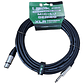 Cable Xlr Hembra A Plug 6.3 Mono, 10 Mts, Negro - Miniatura 2