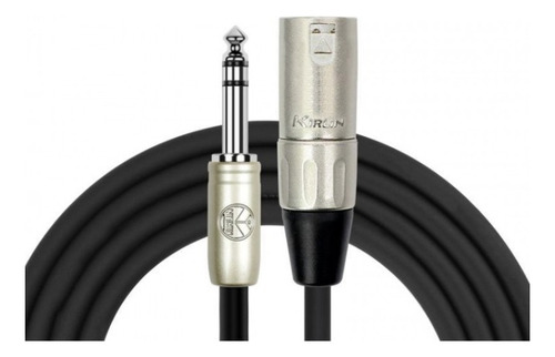 Cable 6,3 Trs A Xlr Macho 3mts. Kirlin 1