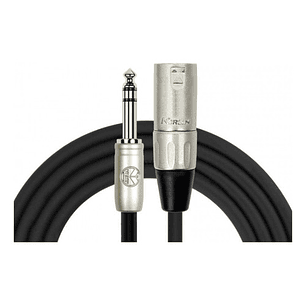 Cable 6,3 Trs A Xlr Macho 3mts. Kirlin