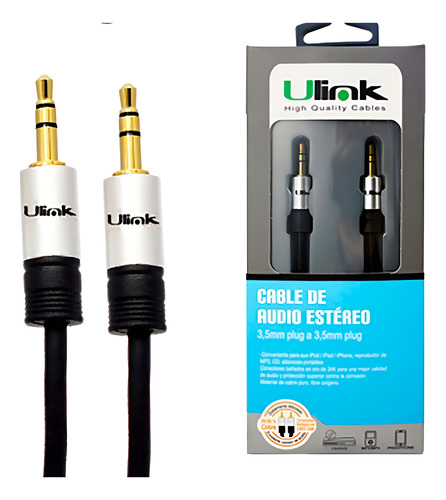 Cable Audio Mini Plug A Mini Plug 3.5mm ( ) Ulink 3