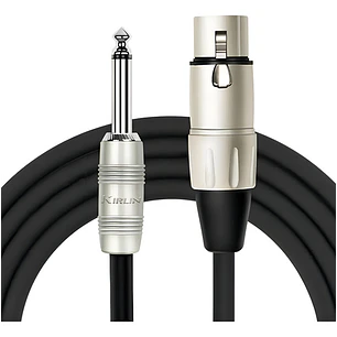 Cable Para Microfono 10 Mt Xlr Hembra A Plug 6.3