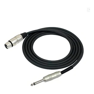 Cable Para Microfono 10 Mt Xlr Hembra A Plug 6.3