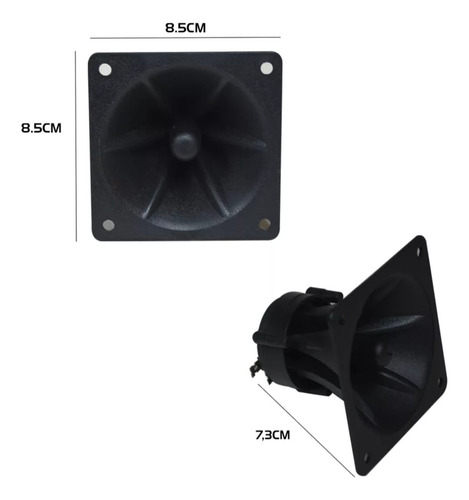 Tweeter Piezo 150 W Max 75 W Rms 4