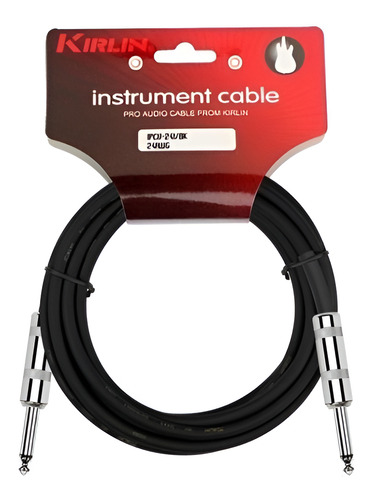 Cable De Instrumento Plug Plug 10 Mts Kirlin Ipcv-241-10 3