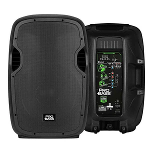 Parlante Pro Bass Elevate 115 Portátil Con Bluetooth 220v