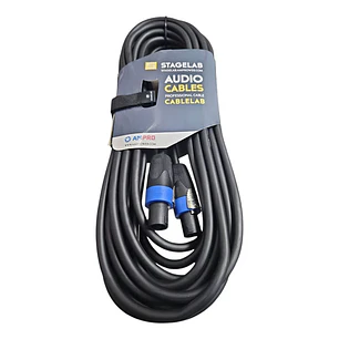 Cable De Parlante Speakon Speakon 10 Mt Stagelab