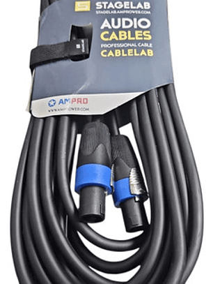 Cable De Parlante Speakon Speakon 10 Mt Stagelab