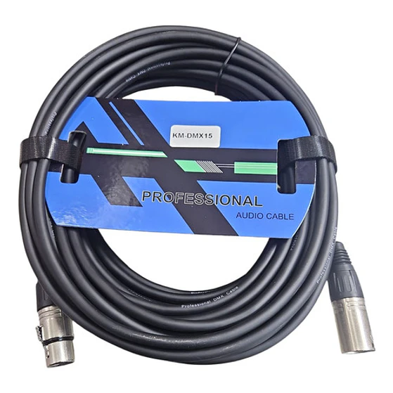 Cable Dmx 15 Mt Kabel Km-dmx15 Ideal Para Iluminacion 3