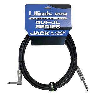 Cable De Audio Jack 6,3m Macho A 6.3mm Macho 10 Metros En L
