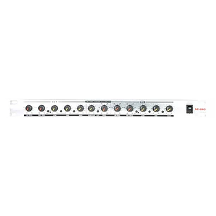 Tecshow Sc-203 Crossover Electrónico 3 Vías 220v