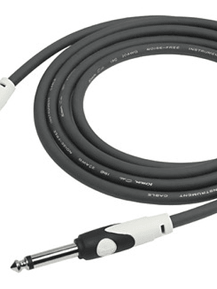 Cable Instrumento Plug A Plug Negro Kirlin Lgi 201 3mts