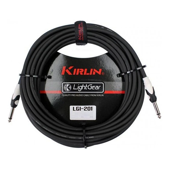 Cable Instrumento Plug A Plug Negro Kirlin Lgi 201 3mts 3