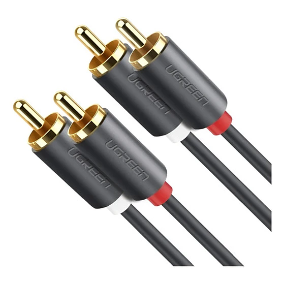Cable De Audio Blindado Rca Macho Macho Ugreen De 1,5 M 1