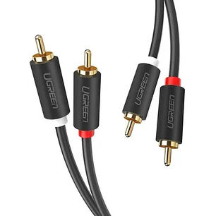 Cable De Audio Blindado Rca Macho Macho Ugreen De 1,5 M