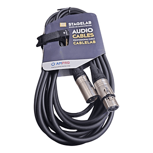 Cable De Microfono Xlr 15 Mt Stagelab