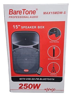 Parlante Activo Baretone 15 Pulgadas