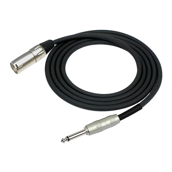 Cable Xlr Macho A Plug 6,3 6mts. Kirlin 1
