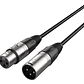Cable De Audio Xlr Macho Hembra De 6 Mts Ul-mic-x2006 - Miniatura 1