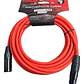 Cable De Micrófono Xlr Macho A Xlr Hembra 6mts Rojo Kirlin - Miniatura 1