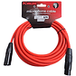 Cable De Micrófono Xlr Macho A Xlr Hembra 6mts Rojo Kirlin - Miniatura 2