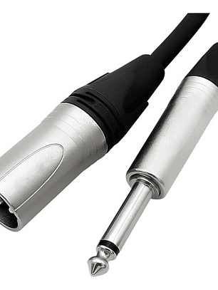 Cable Ulink Xlr Macho A Plug 6.3 Mono 10 M Audio Pro