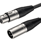 Cable De Audio Xlr Macho Hembra De 6 Mts Ul-mic-x2006 - Miniatura 3