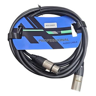 Cable Dmx 5 Mt Kabel Km-dmx5 Ideal Para Iluminacion
