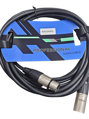 Cable Dmx 5 Mt Kabel Km-dmx5 Ideal Para Iluminacion