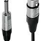 Cable Xlr Hembra A Plug 6.3 Mono, 10 Mts, Negro - Miniatura 2