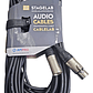 Cable De Microfono Xlr 10 Mt Stagelab Profecional Clm-xmf10m - Miniatura 3