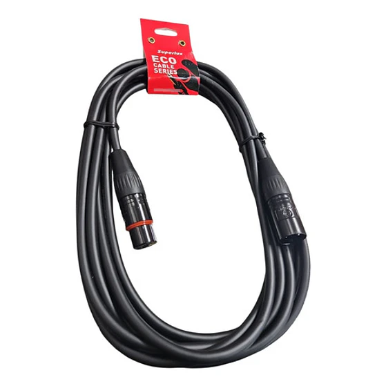 Cable De Microfono Balanceado 5 Mt Xlr Superlux Cfm5fm 1
