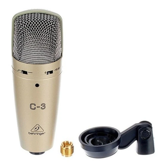 Micrófono Behringer C-3 Plateado Condensador Estudio 6
