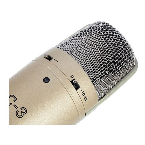 Micrófono Behringer C-3 Plateado Condensador Estudio 7