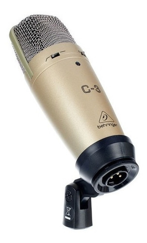 Micrófono Behringer C-3 Plateado Condensador Estudio 9